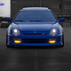 A clean blue Prelude